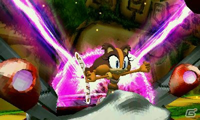 Wii U/3DS「ソニックトゥーン（仮）」各ハードでのキャラクターアクションの特徴＆古代テクノロジーから生まれた新アクション「エナービーム」を紹介！の画像32