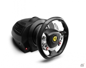 Xbox One公式ライセンスを取得したTHRUSTMASTERのステアリングコントローラー「TX Racing Wheel Ferrari 458 Italia Edition」が9月4日に発売の画像2