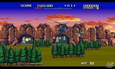 トップビュー＆バックビューで飛行感覚を再現―3DS「3D サンダーブレード」が8月20日に配信決定！の画像2