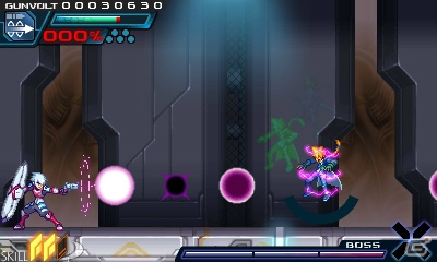 3DS「蒼き雷霆 ガンヴォルト」主人公に立ち塞がる“能力者を滅する者”アキュラを紹介！情報発信番組の情報もの画像13