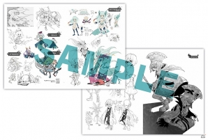 「ロード・トゥ・ドラゴン」オリジナルサウンドトラック＆コミックマーケット86の購入者特典に「ラフイラスト集」が付属の画像2