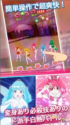3Dモデルの魔法少女たちが表情豊かに動き回る！iOS版「魔法少女ピクシープリンセス」が事前登録を開始の画像2