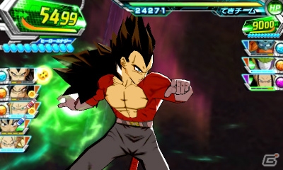 孫悟空 Vs ベジータ 3DS『ドラゴンボールヒーローズ