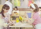 iOS/Android「ラブライブ！スクールアイドルフェスティバル」飯田里穂さん、久保ユリカさん出演の新CM「カフェ編」の放送がスタート！