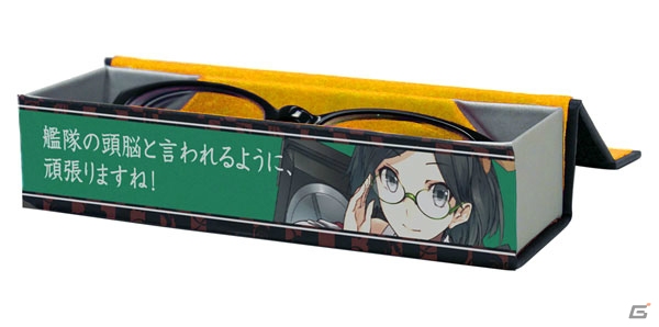 二次元コスパブースで先行販売の「艦これ」グッズを紹介！「金剛型メガネケース」や卓上時計5種などがラインナップの画像2