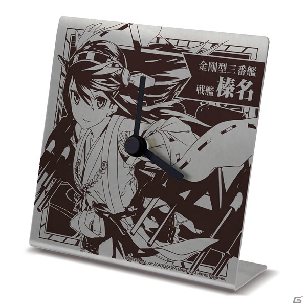 二次元コスパブースで先行販売の「艦これ」グッズを紹介！「金剛型メガネケース」や卓上時計5種などがラインナップの画像6