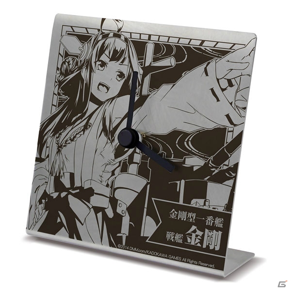二次元コスパブースで先行販売の「艦これ」グッズを紹介！「金剛型メガネケース」や卓上時計5種などがラインナップの画像7