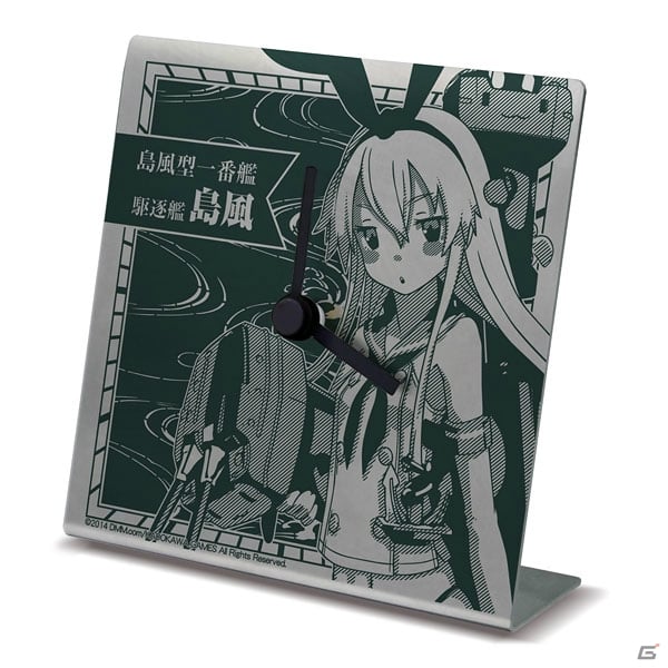 二次元コスパブースで先行販売の「艦これ」グッズを紹介！「金剛型メガネケース」や卓上時計5種などがラインナップの画像8