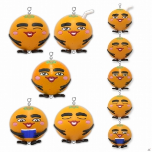 「ミカンせいじん」クレーンゲーム専用景品第4弾「ミカンせいじんつながる連結マスコット」が8月中旬に登場の画像1