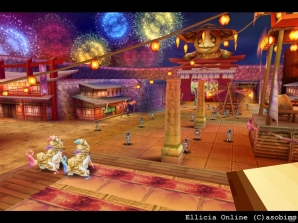 iOS/Android「エリシアオンライン」ゲーム内マネーを使ってさまざまなミニゲームが楽しめる「夏祭りイベント」が開催の画像2