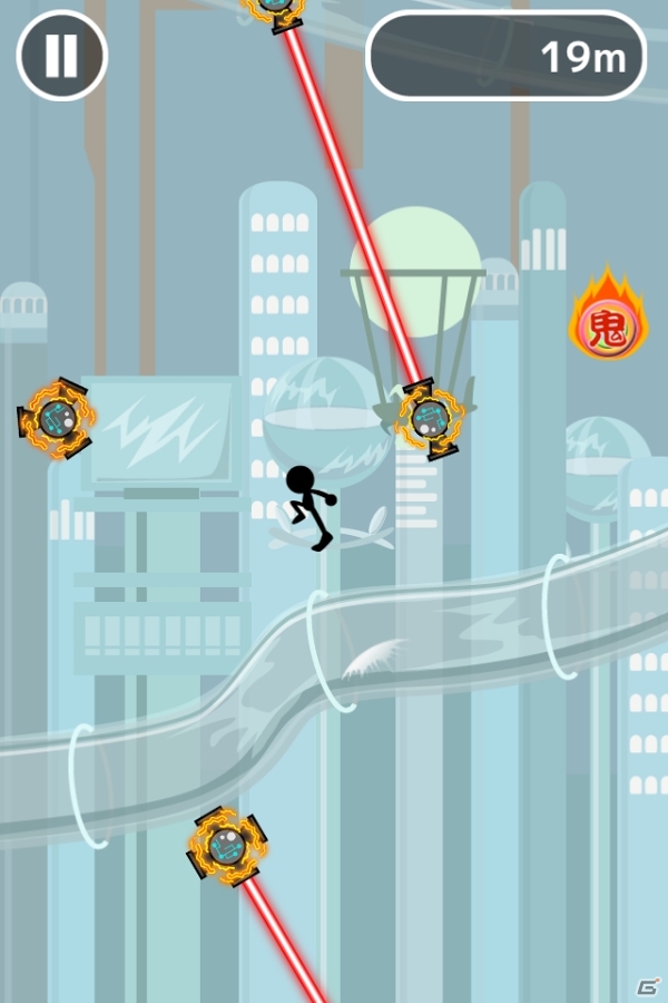 空気を蹴って空へと昇るシリーズ第5弾！iOS/Android「鬼蹴りV」が配信開始の画像4