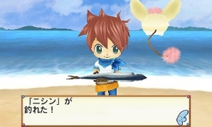 3DS「ホームタウンストーリー」釣りが楽しめるようになる更新データ「Ver.1.2」が配信の画像6
