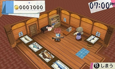 3DS「ホームタウンストーリー」釣りが楽しめるようになる更新データ「Ver.1.2」が配信の画像1