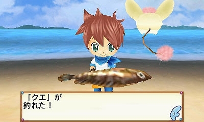 3DS「ホームタウンストーリー」釣りが楽しめるようになる更新データ「Ver.1.2」が配信の画像4