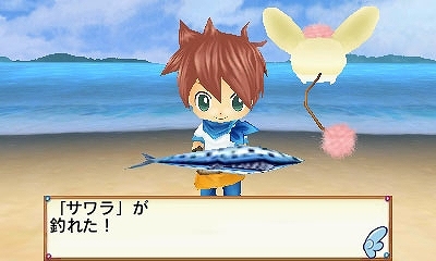 3DS「ホームタウンストーリー」釣りが楽しめるようになる更新データ「Ver.1.2」が配信の画像5