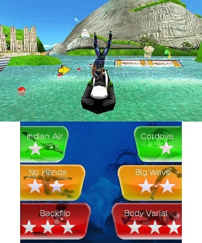 水上をド派手に駆け抜けろ！3DS「アクアモーターレーシング3D」が8月27日に配信の画像4