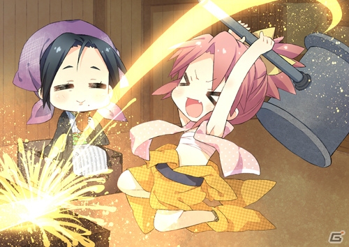 ヒロインたちの背後にある影とは―PS Vita「大江戸BlackSmith」でダンジョンに挑む仲間たちと艶やかなタッチイベントを紹介！の画像24