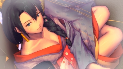 PS Vita「大江戸BlackSmith」容姿端麗・器量良し…だけど少し影が垣間見える不器用系ヒロイン「夕霧」のムービーが公開―声優インタビューなども掲載の画像2