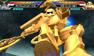 3DS「ガンダムトライエイジ SP」がキャラホビ 2014に出展―出展記念バーコード「Hi-ν ガンダム」＆ミッション「流転のゴールドコーティング」が公開の画像2