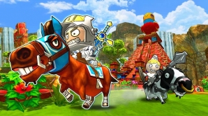 Xbox 360「Happy Wars」新ステージ「Bird God」「Forest」＆新しいウマ（騎乗動物）「サラブレッド」「ホルスタイン」が登場の画像6