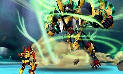 3DS「ガイストクラッシャーゴッド」第4のゴッドガイスト「正断神ゴッド・バルドル」を紹介！ガイストギアの収集と育成ができる新システム「GNA遺伝」の情報も公開の画像1