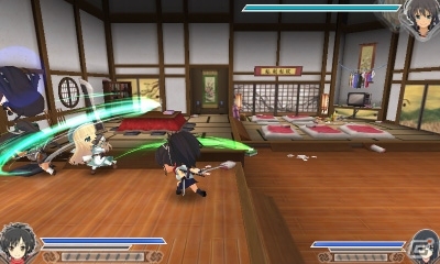 3DS「閃乱カグラ2 -真紅-」爆乳ハイパーDLC第1弾「閃乱カグラ2 Waistdeep」が配信―ちっちゃい飛鳥たちが大暴れのドタバタ活劇！の画像6