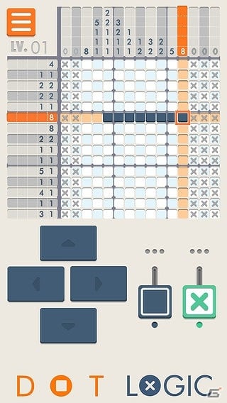 イラストロジック風パズルがアプリで登場―iOS/Android「Dot Logic」が配信の画像3