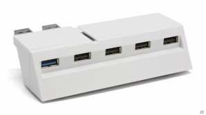 PS4向け周辺機器2種が新色のホワイトで登場！「ホコリフィルターセット」＆「5ポートUSBハブ」が9月3日に発売の画像3
