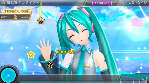 PS3/PS Vita「初音ミク -Project DIVA- F 2nd」エクストラデータ第6弾が配信―「愛言葉」「積乱雲グラフィティ」が“RE・クリエイト”されてリズムゲームで登場！の画像4