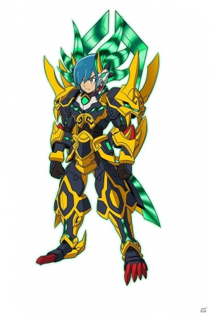 3DS「ガイストクラッシャーゴッド」公式サイトで白銀レッカの