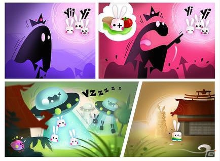 さらわれた弟子たちを救い出せ！3DS「カンフーラビット」が2014年秋に配信決定の画像2