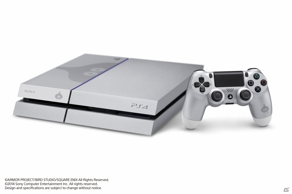 特別なデザインのプレイステーション4本体に「はぐれメタル」USBカバーフィギュアなどがセットになった「PlayStation4 ドラゴンクエスト メタルスライム エディション」の発売が決定の画像5