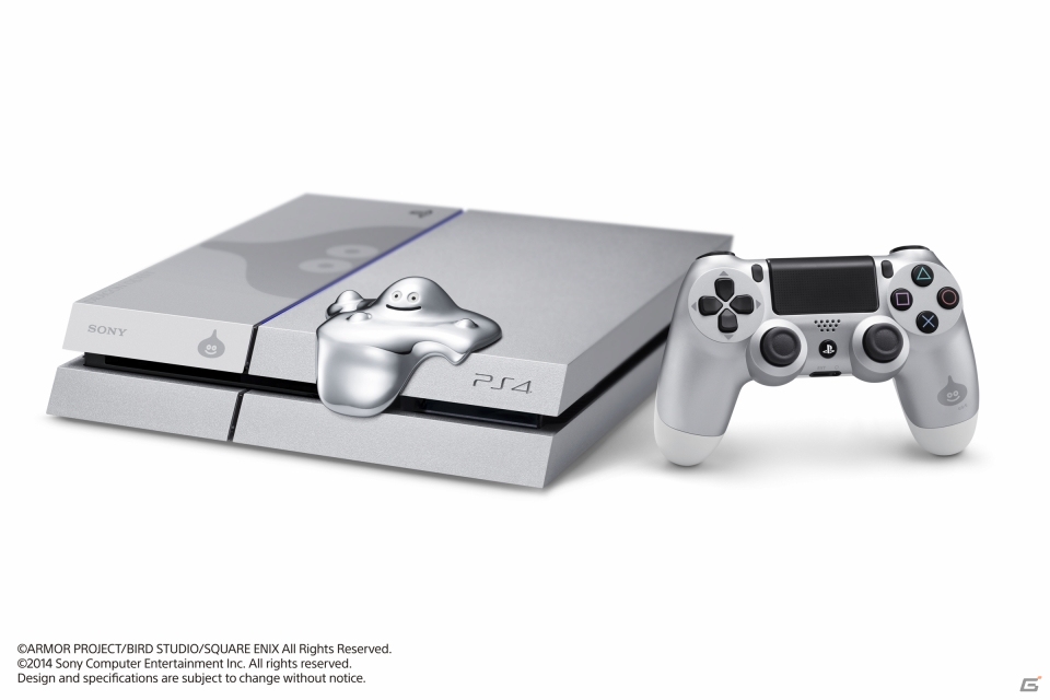 特別なデザインのプレイステーション4本体に「はぐれメタル」USBカバーフィギュアなどがセットになった「PlayStation4 ドラゴンクエスト メタルスライム エディション」の発売が決定の画像6