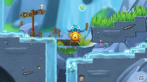 ジャンプと歌で謎を解き明かそう―アクションアドベンチャーゲーム「TOKI TORI 2+ 秘められた謎と不思議な島」がWii Uバーチャルコンソール向けに配信の画像3