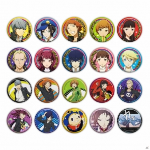 TVアニメ「ペルソナ4  ザ・ゴールデン」バリエーション豊かな缶バッジとおしゃれでかわいいドット絵のストラップが発売の画像5