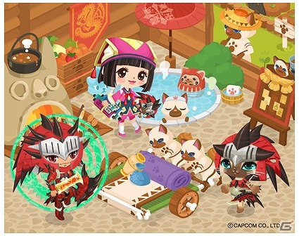 iOS/Android「LINE PLAY」モンスターハンター10周年を記念して「モンスターハンター ルーム」がリニューアルの画像3