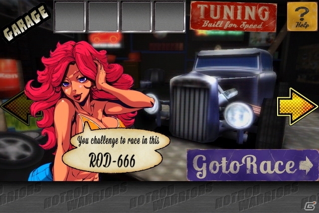 モンスターマシンを操る本格ドラッグレース！Android「HOTROD WarriorS」特典付きauスマートパス版が配信の画像2