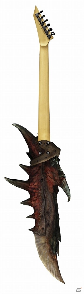 「モンスターハンター」とギターメーカー「ESP」がコラボ！炎剣リオレウスを模したギターが本日9月5日より予約受付を開始の画像3