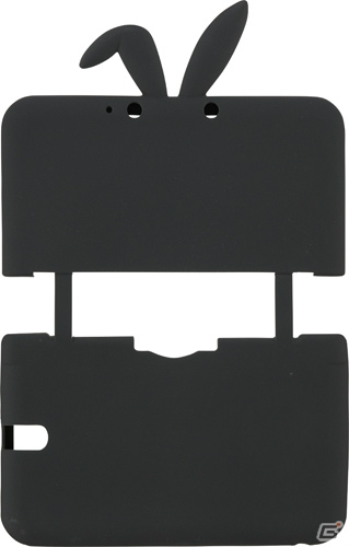 かわいいうさぎの耳が目をひく3DS LL用シリコンカバー「CYBER・バニーカバー」が9月13日に発売の画像3