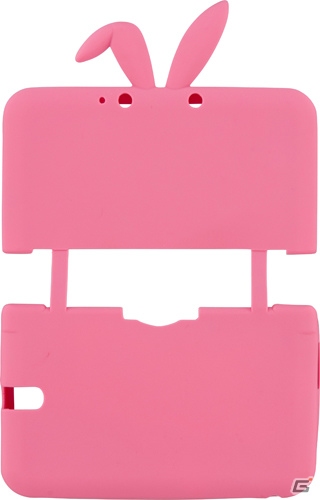 かわいいうさぎの耳が目をひく3DS LL用シリコンカバー「CYBER・バニーカバー」が9月13日に発売の画像4