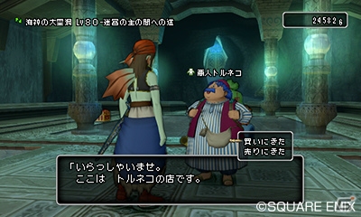 発売中の3DS「ドラゴンクエストX　オンライン」での楽しみ方をチェック！3DS版ならではの操作画面も紹介の画像4