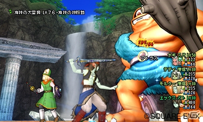 発売中の3DS「ドラゴンクエストX　オンライン」での楽しみ方をチェック！3DS版ならではの操作画面も紹介の画像5
