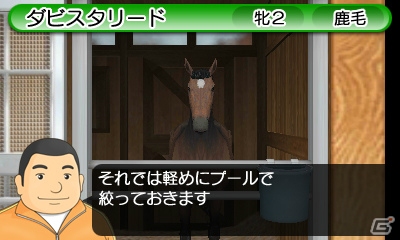 3DS「ダービースタリオンGOLD」インターネット接続で全国のユーザーと競い合う「インターレース」を紹介！新たに登場するおもな種牡馬もチェックの画像20
