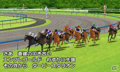 3DS「ダービースタリオンGOLD」インターネット接続で全国のユーザーと競い合う「インターレース」を紹介！新たに登場するおもな種牡馬もチェックの画像42