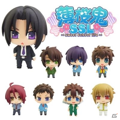 ちびキャラトレーディングマスコット「薄桜鬼SSL カラコレ」が発売―キャラ名入りクッションなどが当たる「カラコレフォトコンテスト」も開催の画像1