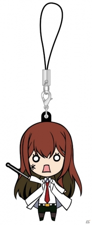 「STEINS;GATE」<br />ラバーストラップ<br />ヽ(*゜д゜)ノ<カイバー<br />牧瀬紅莉栖<br />500円(税込)