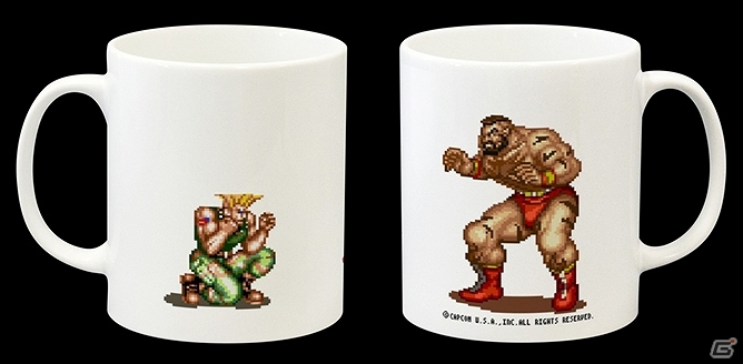 「ストリートファイターII」多くのプレイヤーが苦しめられた戦術「待ちガイル」のマグカップ全4種が発売の画像1