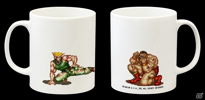 「ストリートファイターII」多くのプレイヤーが苦しめられた戦術「待ちガイル」のマグカップ全4種が発売の画像2