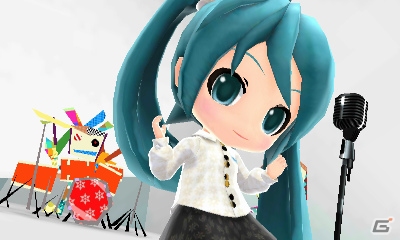 すべてのPVに「ねんどろいど」のミクたちが登場！3DS「初音ミク Project mirai でらっくす」国内版が2015年春に発売の画像2