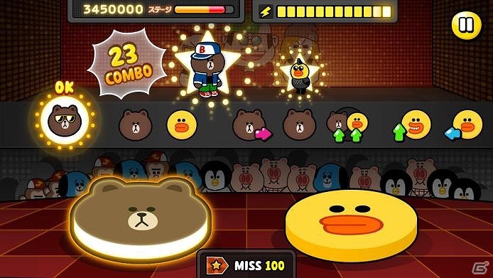 iOS/Android「LINE ステージ」が配信―LINE GAME初のリズムゲームの画像5